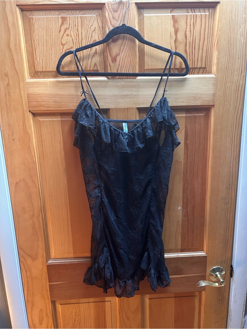Target Black Lace intimate Dress XXL